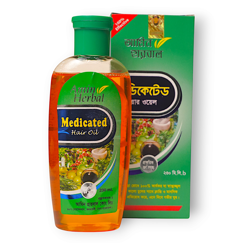 Amin Herbal Medicated Hair Oil 120ml